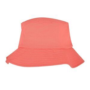 Flexfit Unisex Adult Cotton Twill Bucket Hat / Spiced Coral